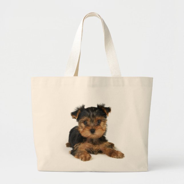 Nettes yorkie jumbo stoffbeutel (Vorne)