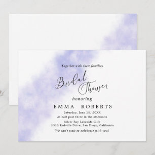 Nettoyage aquarelle   Invitation à la douche nupti