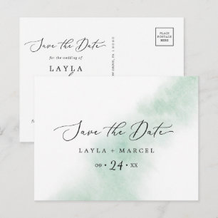 Nettoyage aquarelle Vert Enregistrer la carte po