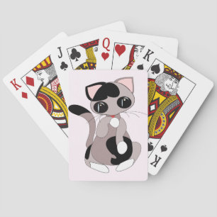 Nettoyage des chats Cartes de Jeu Rose - Personnal