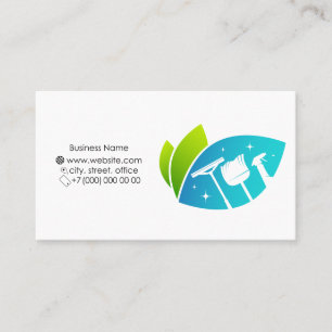 Nettoyage et lavage avec un carte de visite d'outi