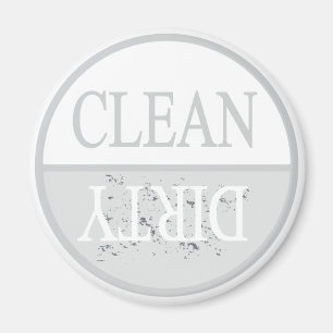 Nettoyer aimant lave-vaisselle gris clair sale