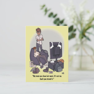 Nettoyer votre carte postale de chambre