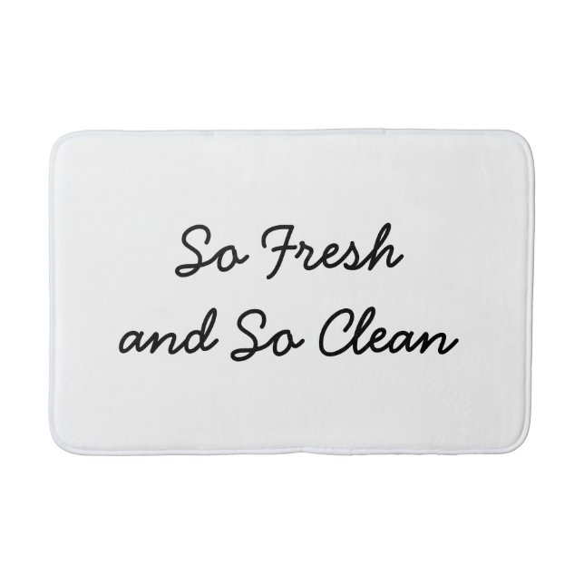 Nettoyez ainsi le tapis de bain (Devant)