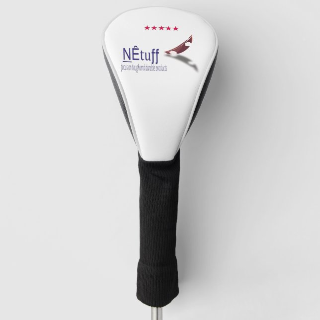 NEtuff – Robust & Langlebig  Golf Headcover (Vorderseite)
