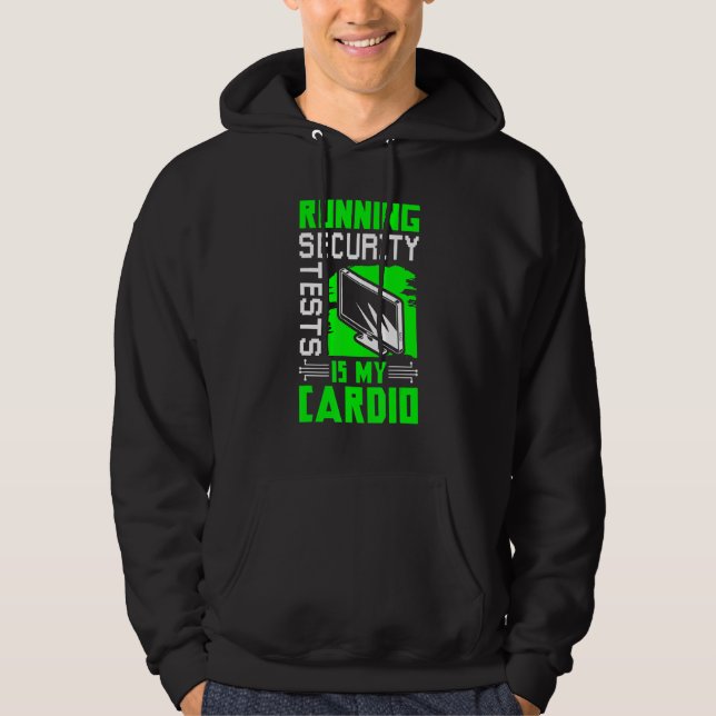 Network Security Specialist & Cyber Warrior Hoodie (Vorderseite)