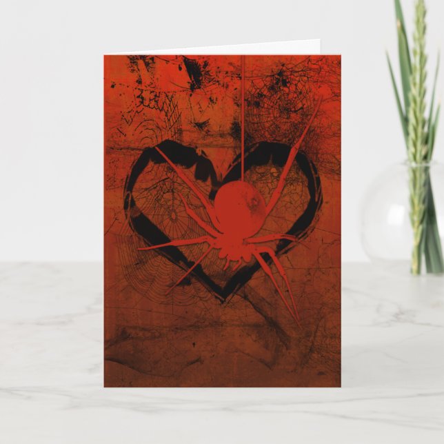 Netz der Karte Liebegotischen Valentines (Vorderseite)