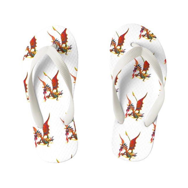 Netz Drache - for Flip flops kids (Fußbett)