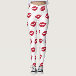 Netz Lips Kiss Leggings