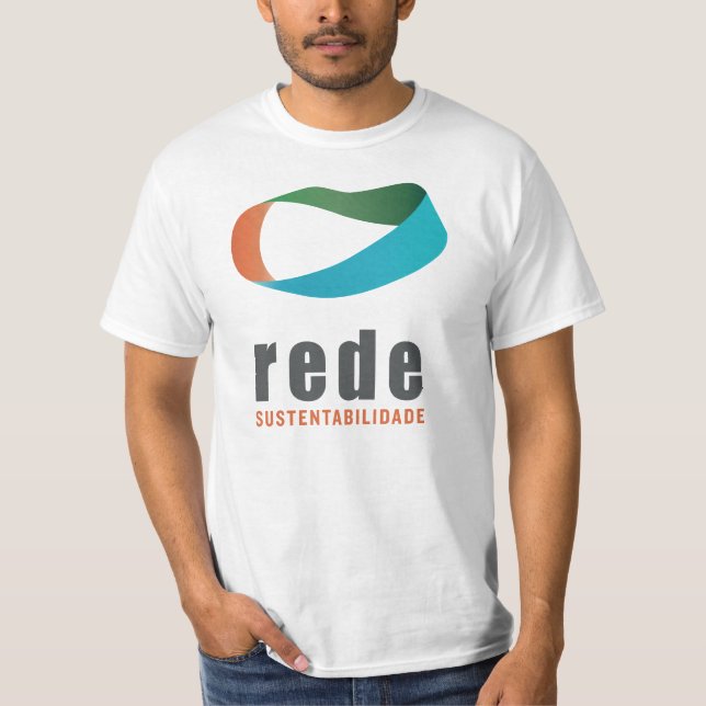 Netz Nachhaltigkeit T-Shirt (Vorderseite)