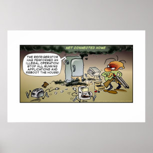 Netz verbundenes Zuhause Poster