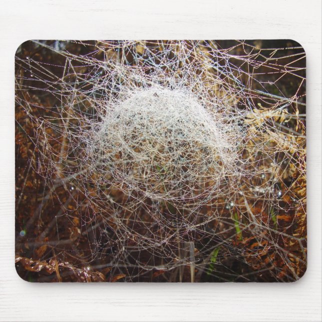 Netz von Filmy Dome Spider Mouse Mat Mousepad (Vorne)