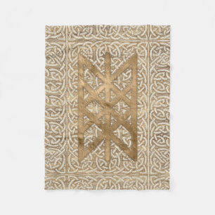 Netz von Wyrd die Matrix des Schicksals - Vintages Fleecedecke