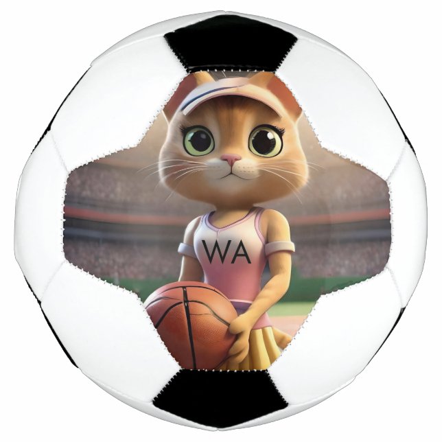Netzballkatze, weiblich fußball (Vorderseite)