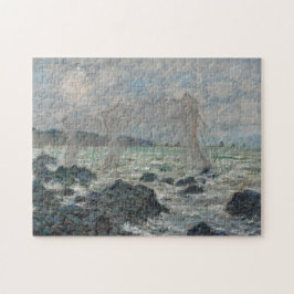 Netze in Pourville von Claude Monet