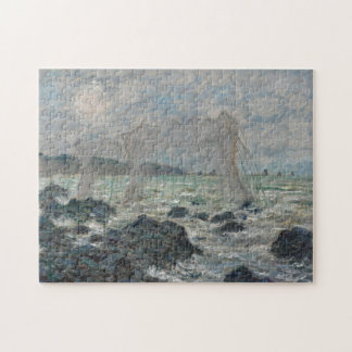 Netze in Pourville von Claude Monet