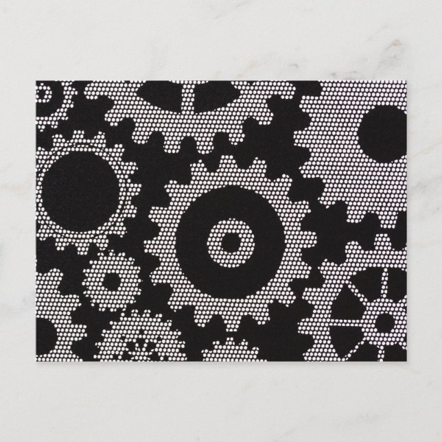 Netzgestänge Postkarte (Vorderseite)