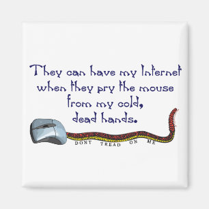 Netzneutralität - Meine Maus schütteln Magnet