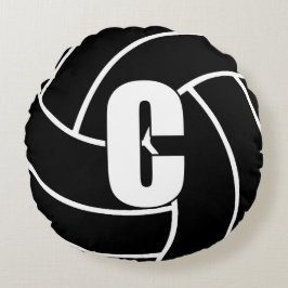 Netzwerkspieler - Mitte - C Rundes Kissen