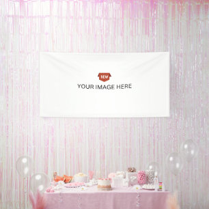 NEU! Banner - 120x240 cm - Innen - Maßgeschneidert