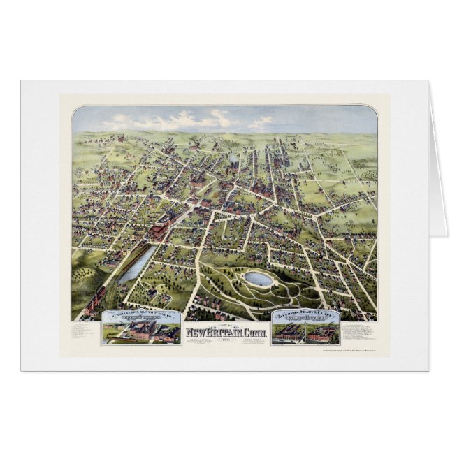 Neu-Britannien, panoramische Karte CT - 1875 (Vorderseite (Horizontal))
