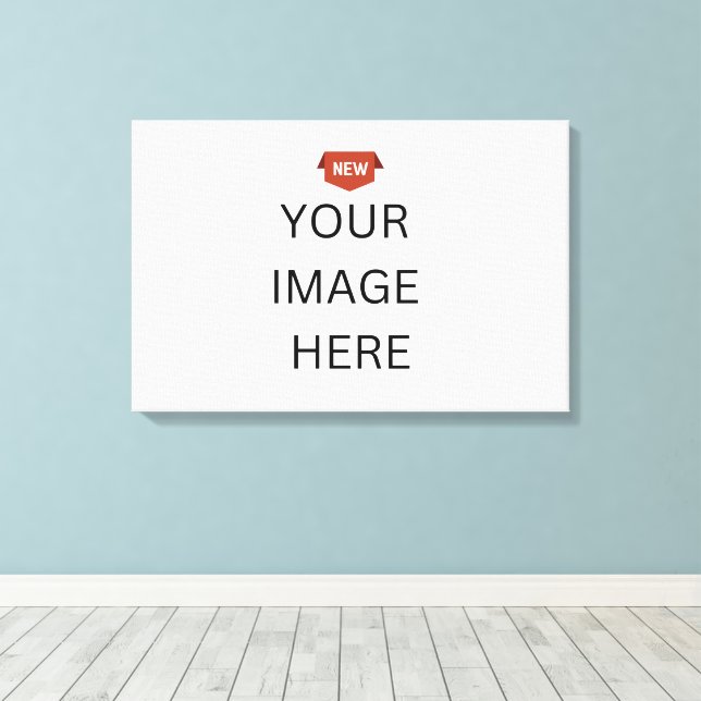 NEU! Canvas Print Premium überarbeitet 24"x16" Qua Leinwanddruck (Insitu (Holzboden))