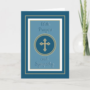 NEU! Comforting Christlich Sympathy Card Dankeskarte