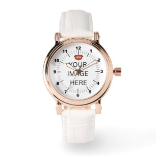 NEU! Damenuhr - Personalisiert - Rose Gold Armbanduhr