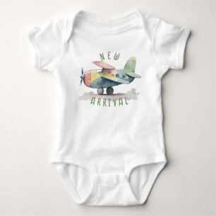 "Neu eingetroffen" Baby Strampler