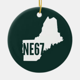 Neu-England 67 Verzierung Keramik Ornament