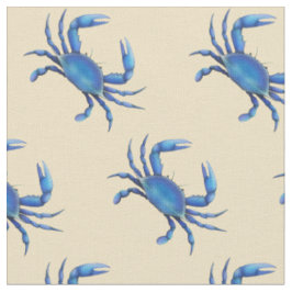 Neu-England blaue Krabben-Gewebe Stoff