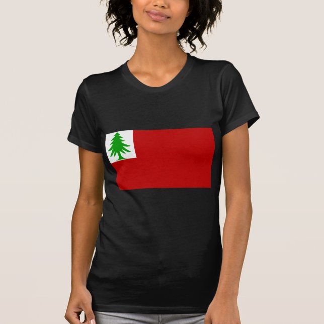 Neu-England Flagge T-Shirt (Vorderseite)