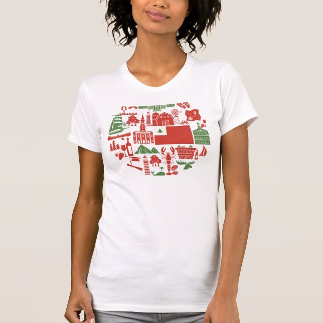 Neu-England Ikonen T-Shirt (Vorderseite)