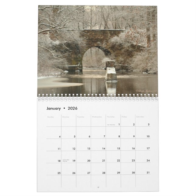 Neu-England Klassiker-Kalender Kalender (Jan 2026)