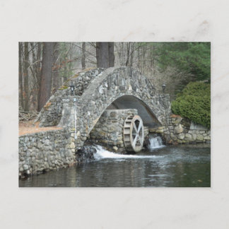 Neu-England Steinbrücke Postkarte