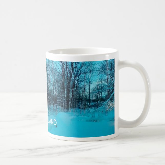 NEU-ENGLAND WINTER KAFFEETASSE (Rechts)