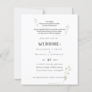 NEU! ENTWICKLUNGSEIGENE WEDDING INVITE - ab 0,50