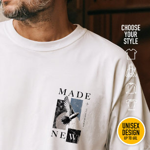 Neu gemacht 2. Korinther 5:17 Christliche Streetwe T-Shirt