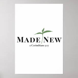 Neu gemachte christliche Wandkunst   2. Korinther  Poster