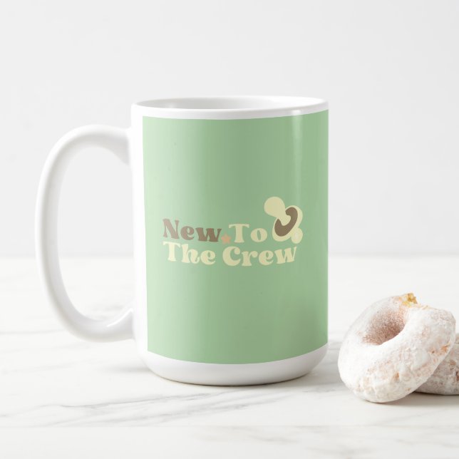 Neu im Team Kaffeetasse (Mit Donut)