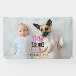 Neu in der Crew  Geburtszeichen Banner