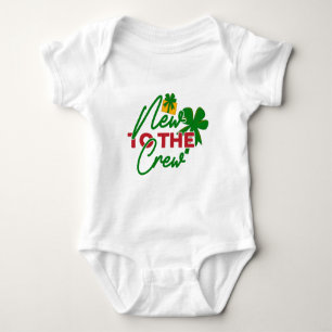 Neu in der Crew Neuankömmlinge Baby Strampler