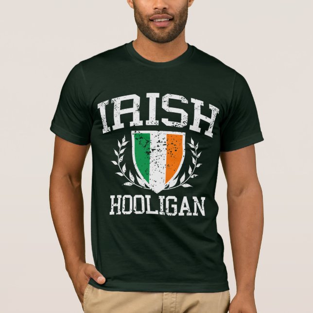 NEU! Irischer Rowdy T-Shirt (Vorderseite)