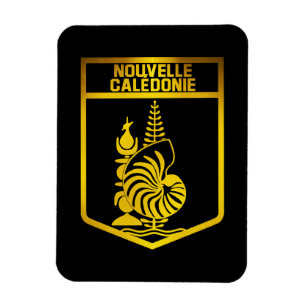 Neu-Kaledonien Emblem Magnet