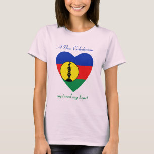 Neu-Kaledonien Flaggen-Schatz-T - Shirt