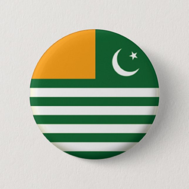 NEU! - KASHMIR BUTTON BACK ABZEICHEN (Vorderseite)