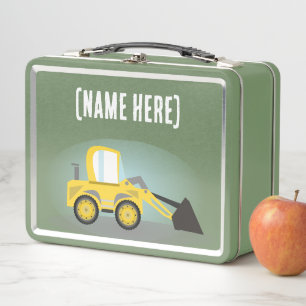 NEU! Lunchbox - Frontlader (Name hinzufügen) Metal