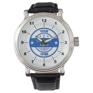 NEU! Männerbeobachtung - Personalisiert - Schwarz Armbanduhr
