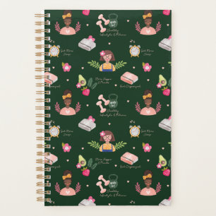 Neu   Neujahrsresolutionen Girly Illustrative Planer