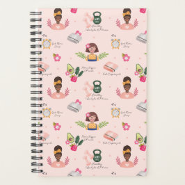 Neu | Neujahrsresolutionen Girly Illustrative Planer